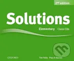 Solutions - Elementary - Class CDs (Second edition)