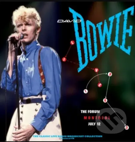 David Bowie: Live At The Forum Montreal 1983 (Turquoise Marble)  LP