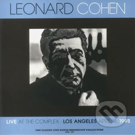 Leonard Cohen: Live At The Complex 1993 (Blue Marble)  LP