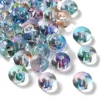 Baking Paint Transparent Glass Beads