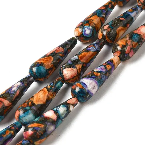 Natural Howlite Beads Strands