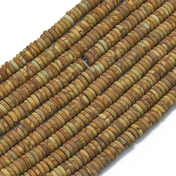 Frosted Natural Rhodochrosite Beads Strands