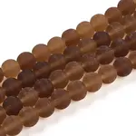 Transparent Glass Beads Strands