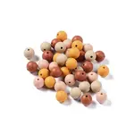 Round Food Grade Eco-Friendly Silicone Focal Beads