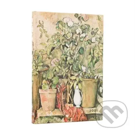 Paperblanks - týždenný diár Cezanne's Terracotta Pots and Flowers 2026