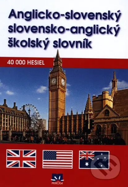 Anglicko-slovenský a slovensko-anglický školský slovník - kniha z kategorie Jazykové učebnice a slovníky