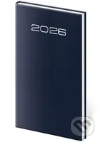 Kapesní diář 2026 Old Karachi modrý