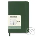 Moleskine – 12-mesačný týždenný plánovací zápisník (diár) 2026 - zelený