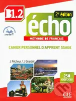 Écho B1.2: Cahier personnel d'apprentissage (2 édition) - kniha z kategorie Jazykové učebnice a slovníky