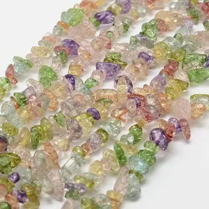 Crackle Glass Bead Strands