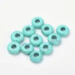 Synthetic Turquoise European Beads