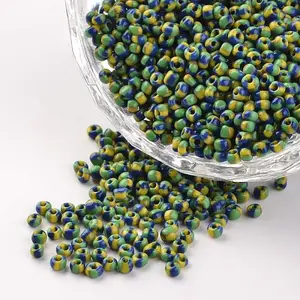 12/0 Opaque Colours Seep Glass Beads