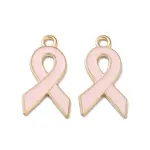 Light Gold Tone Zinc Alloy Enamel Pendants