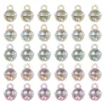 UV Plating Rainbow Iridescent Transparent Acrylic Pendant