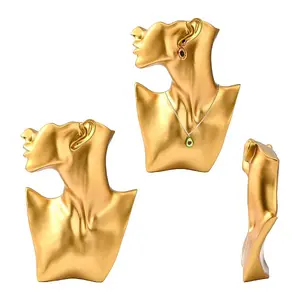 High End Resin Side Body Model Portrait Jewelry Stand