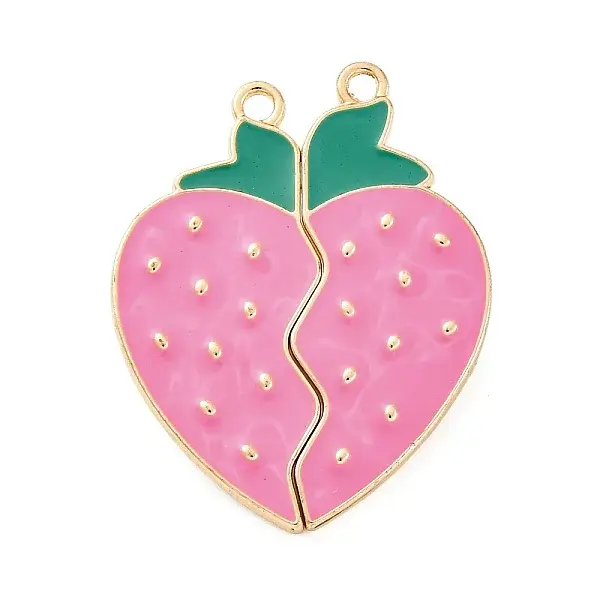 Alloy Enamel Split Pendants