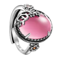 925 Sterling Silver Adjustable Rings