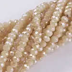 Electroplate Glass Beads Strands