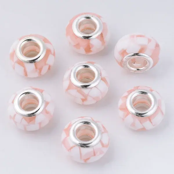 Resin European Beads