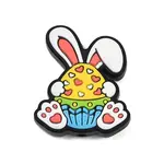 Easter Rabbit Silicone Beads