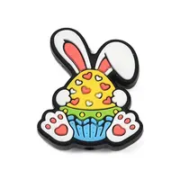 Easter Rabbit Silicone Beads