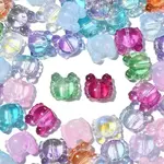 100Pcs Transparent Normal Glass Beads