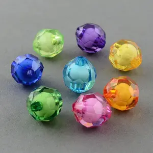 Transparent Acrylic Beads