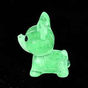 Luminous Resin Dog Display Decorations