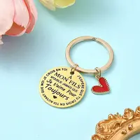 Alloy Enamel & 201 Stainless Steel Keychain