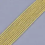 Synthetic Quartz Crystal Beads Strands