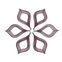 430 Stainless Steel Filigree Pendants