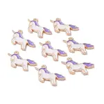 Alloy Enamel Pendants