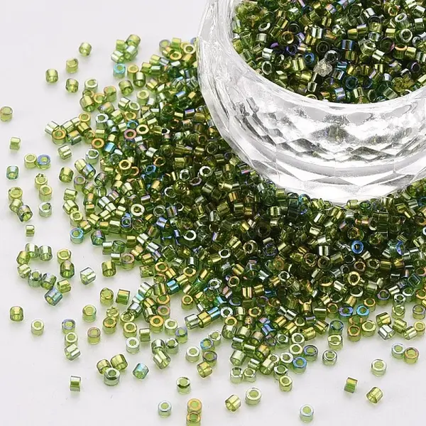 Glass Cylinder Beads