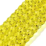Transparent Glass Beads Strands