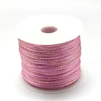 Metallic Stain Beads String Cords