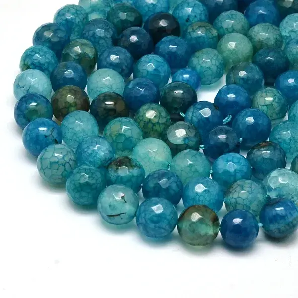 Natural Agate Bead Strands