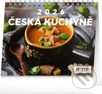NOTIQUE Stolní kalendář Česká kuchyně 2026 (řádky)
