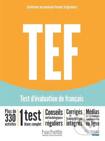 TEF test d'évaluation de français [Nouvelle édition] - Livre d'entraînement - kniha z kategorie Jazykové učebnice a slovníky