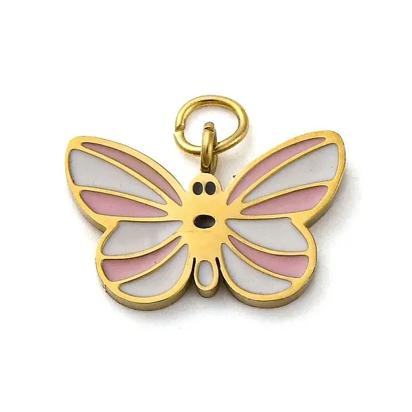 304 Stainless Steel Enamel Charms