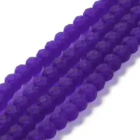 Transparent Glass Beads Strands
