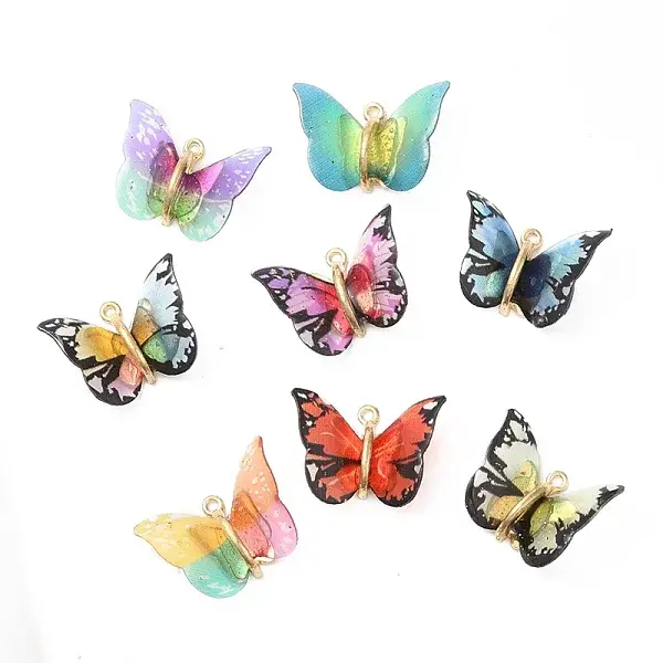 Transparent Resin Pendants