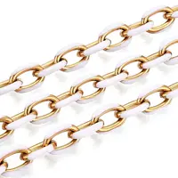 304 Stainless Steel Enamel Cable Chains