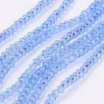 Transparent Glass Beads Strands