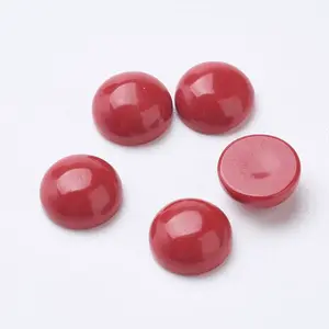 Synthetic Coral Cabochons