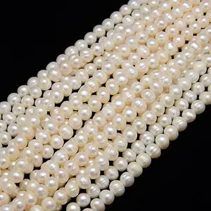 Natural Cultured Freshwater Pearl Beads Strands