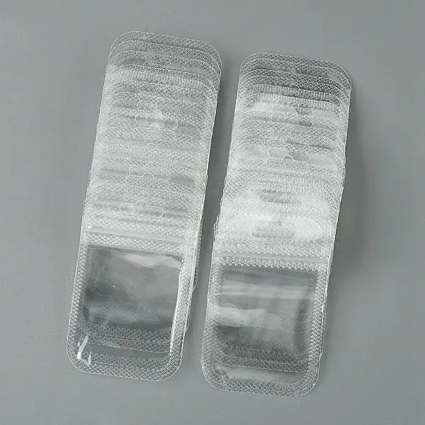 30Pcs Transparent Plastic Zip Lock Bags
