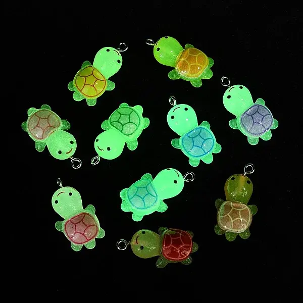 Resin Tortoise Pendants