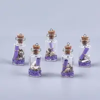 Glass Wishing Bottle Pendant Decorations