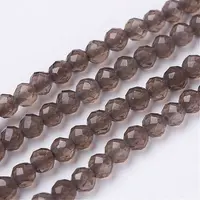 Natural Smoky Quartz Beads Strands