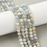 Natural Aquamarine Beads Strands